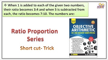 When 1 is added to each of the given two numbers, their ratio becomes 3:4 and when 5 is subtracted