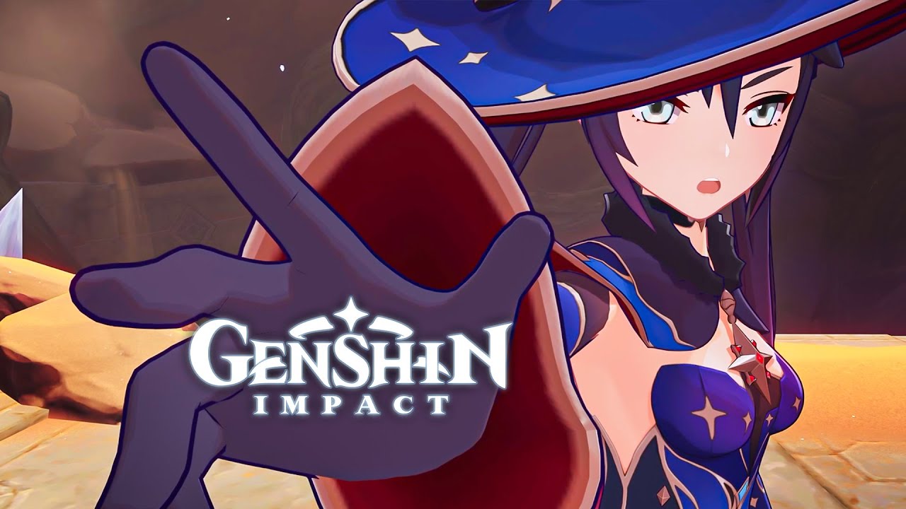 "B": THE TRUTH "Inside" KHAENRIAH DOOR & MONA Opens The Gate Cutscene Genshin Impact Luna III