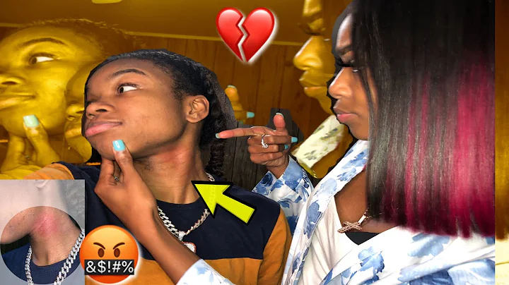 HICKEY PRANK ON GIRLFRIEND!! ( SHE WAS PISSED )