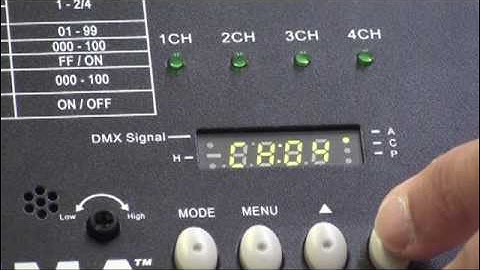 Matrix DMX PRO  - Dimming & Switching Mode