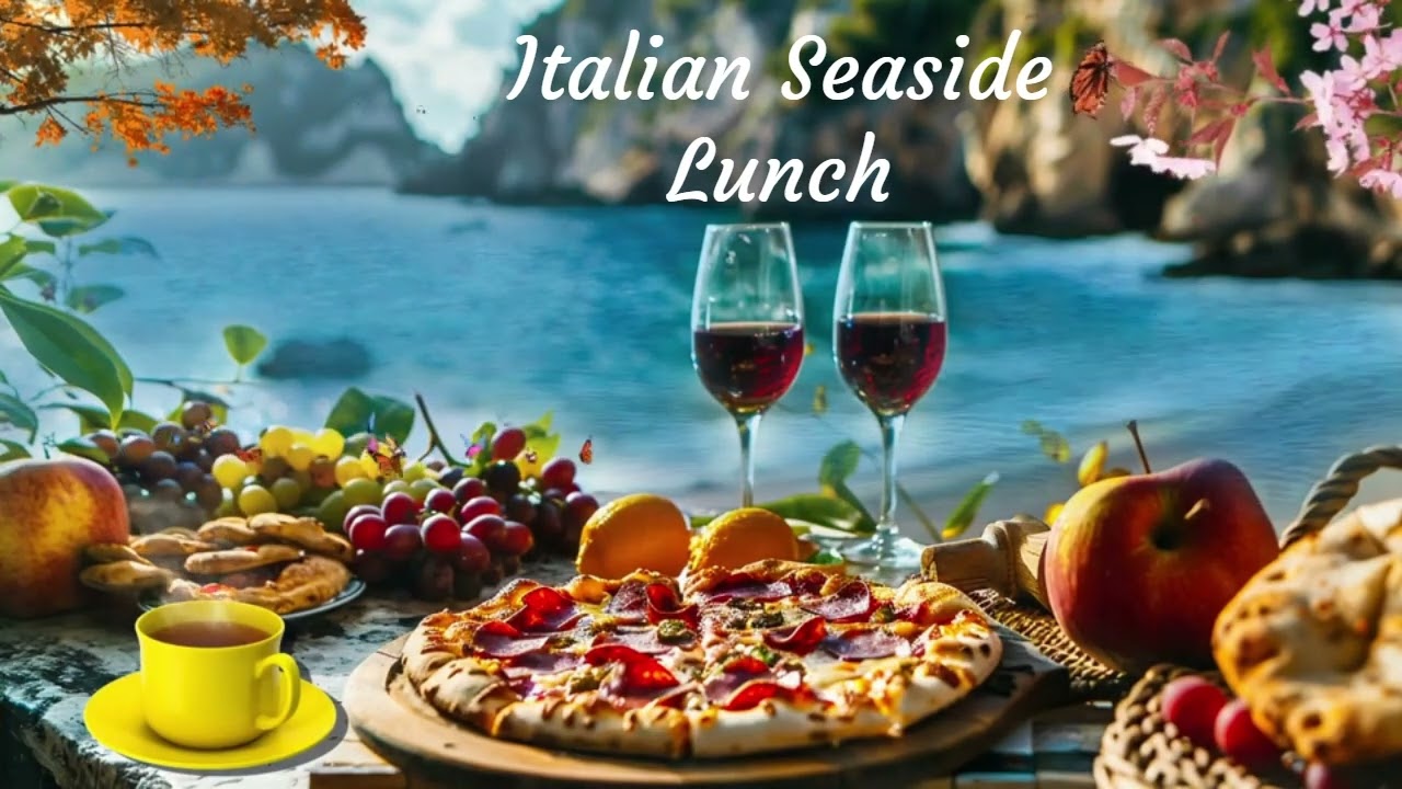 Mediterranean Afternoon in Italy | Calm Italian Jazz & Summer Ambience