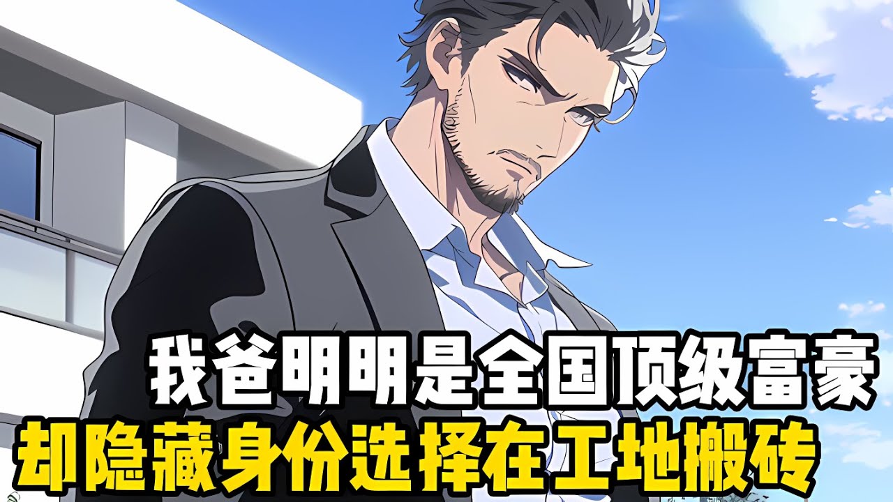 老爸明明是全國首富，卻隱藏身份選擇在工地搬磚，還讓你白天騎破三輪去街上撿垃圾，晚上去飯店洗碗湊學費#漫画 #小说 #漫画解说