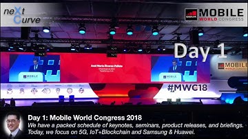 neXt Curve Event Vignette: MWC 2018 - Day 1