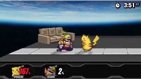 Shocking 13-to-death - Pikachu vs Wario game 2, T10 (1.0.3.2)