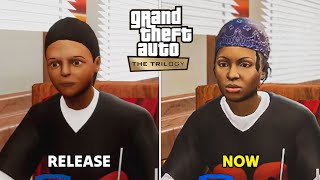 GTA Trilogy Release vs Now  Physics and Details Comparison