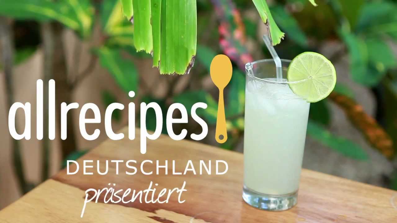 Rezept: Limettenlimonade selber machen - YouTube