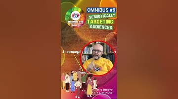 Preview 6 for Semiosis 101 Omnibus 6 Semiotically Targeting Audiences #shorts