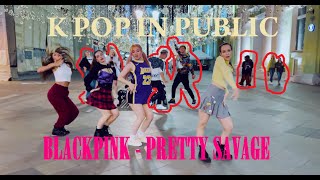 [KPOP MV COVER] (K-POP IN PUBLIC ONE TAKE) BLACKPINK (블랙핑크) - PRETTY SAVAGE by PartyHard