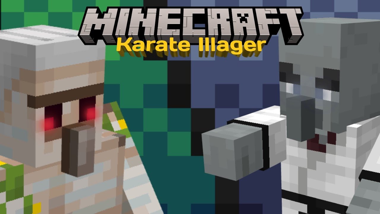 "Minecraft Karate Illager 🥋" (Addon) YouTube