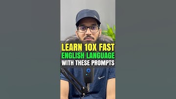 Learn English Language 10x Fast With AI Prompts #english #englishspeaking #hafizmugheera #learn #ai