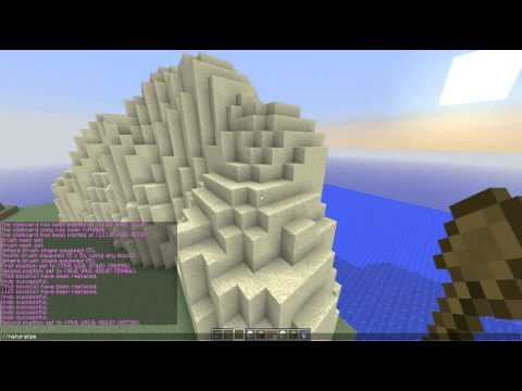 [OK]Minecraft WorldEdit EP.5 สอนสร้างภูเขาและเนิน