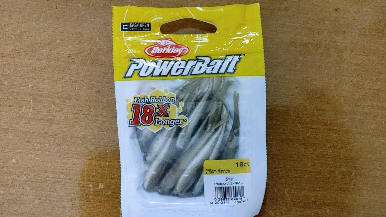 Power Bait Minnow Catches Rainbow Trout 