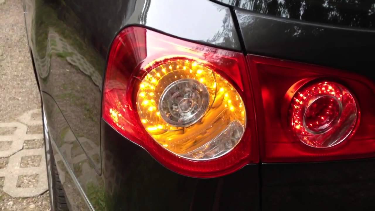 passat b6 us taillight modification amber turn youtube passat b6 tinted lights