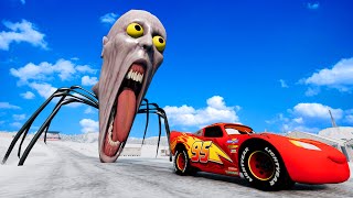 Epic Escape From The SCP-089 Eater | Car VS SCP-089 Eater | BeamNG.Drive