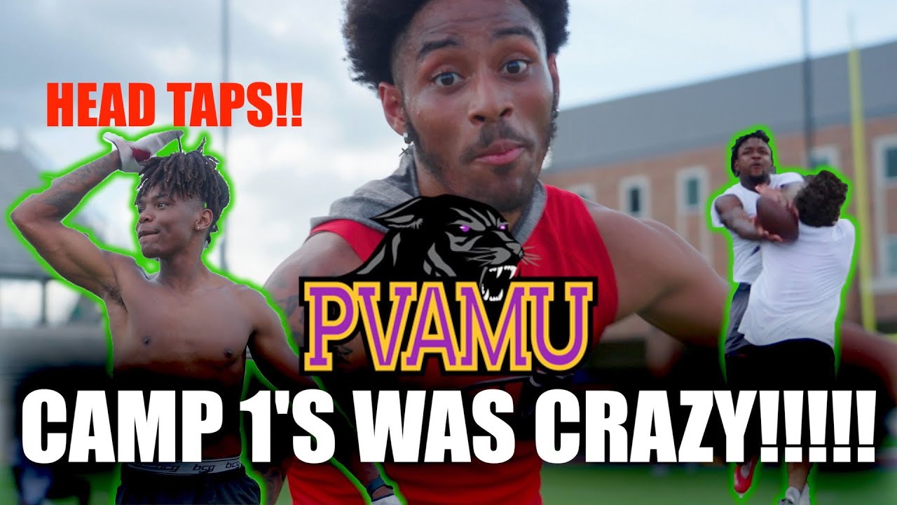 PVAMU CAMP 1'S GETS INTENSE RECEIVERS GOING CRAZY!! YouTube