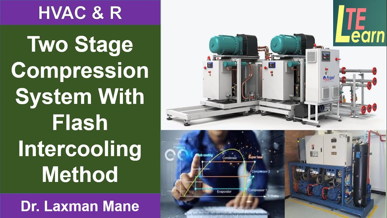 Two Stage Compression System with Flash Intercooling Method - YouTube