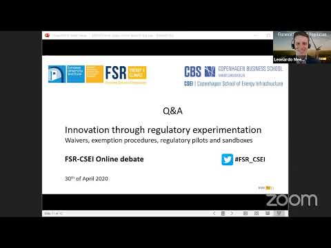 Innovation through regulatory experimentation
