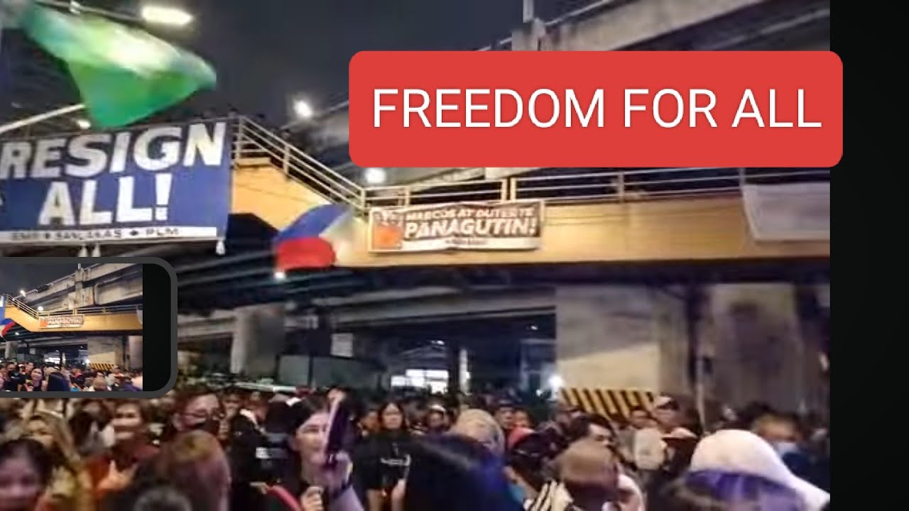 EDSA SHRINE MARCOS DUTERTE PANAGUTIN;PANAGUTIN RALLY - YouTube