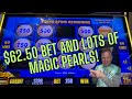 6250 spins and lots of magic pearls for the jackpot