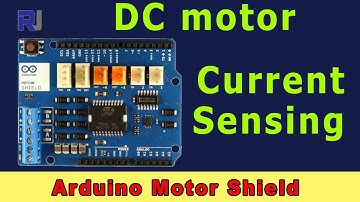 Current Sensing with Arduino Motor Shield with L298N L298P RJT120
