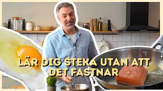 Rostfria pannor – så steker du rätt | I KÖKET MED TAREQ TAYLOR