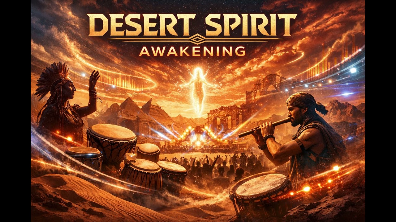 Desert Spirit Awakening | Tribal Uplifting Trance
