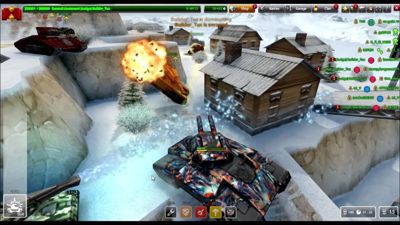 Tanki Online Juggernaut mode :)