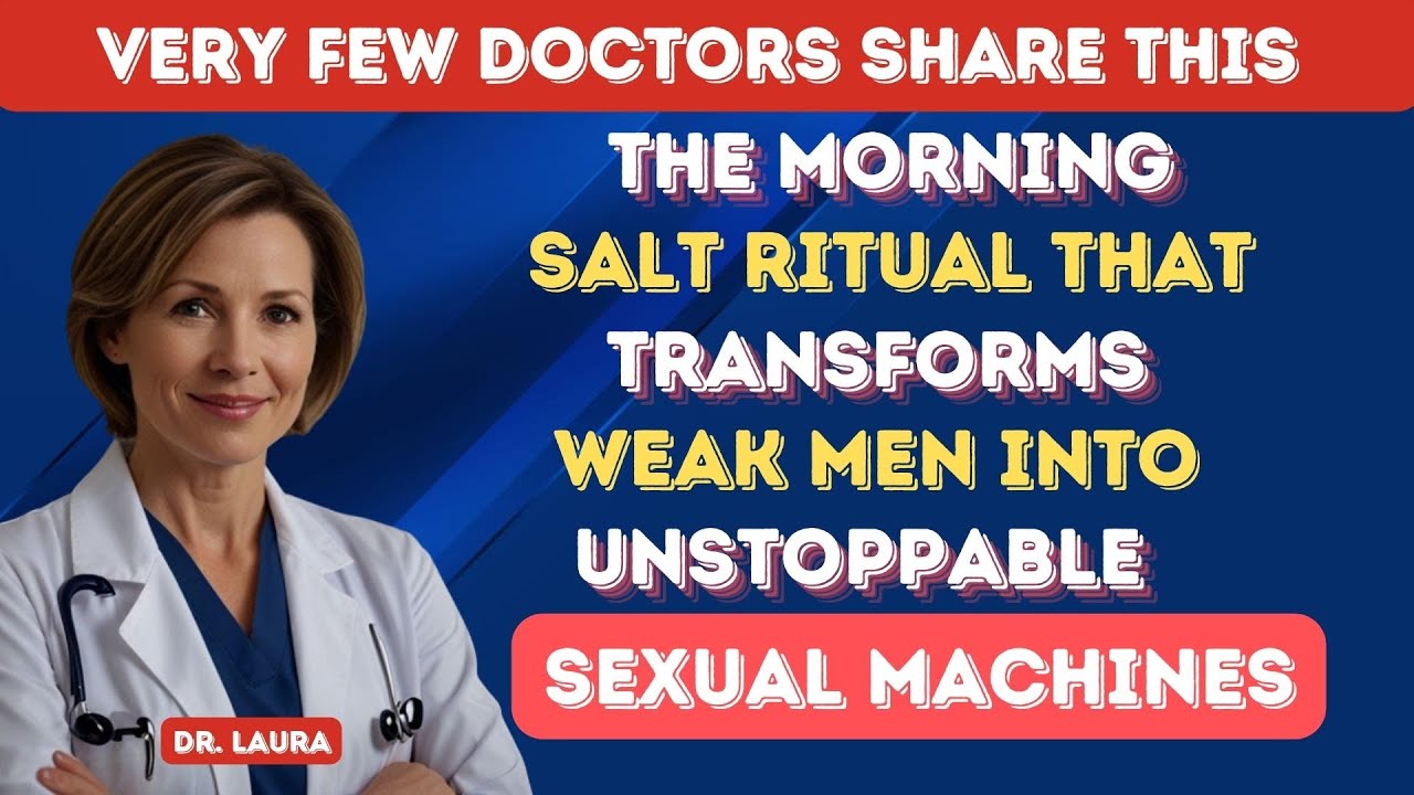 Morning Vitality Ritual for Men Over 55 The Power of Integral Salt | Dr ...