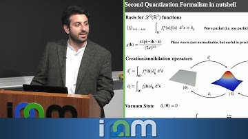 Matteo Gori - Field theory methods for multiscale description of quantum systems - IPAM at UCLA