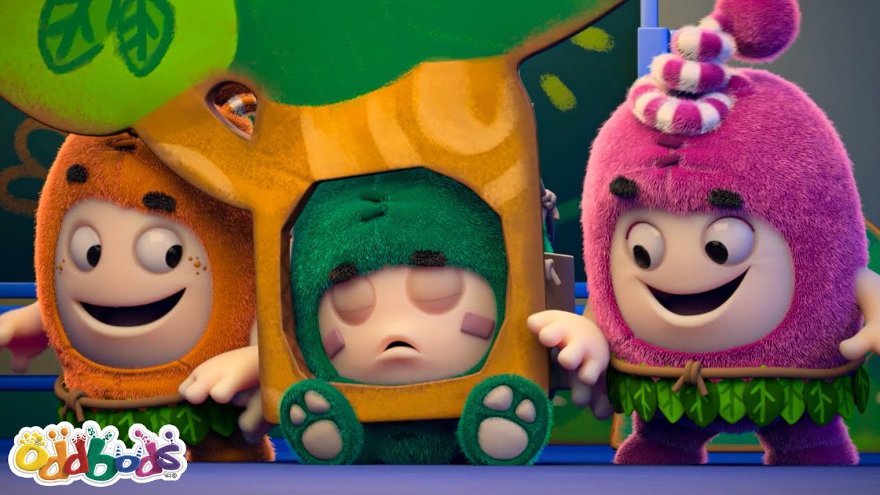 🎭 New Years Stage Play 🎭 | Baby Oddbods | Funny Comedy Cartoon Episodes for Kids