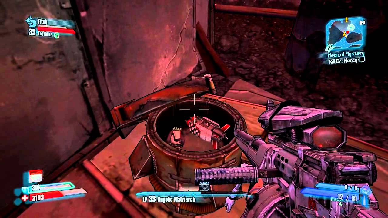Borderlands 2 - TVHM Bosses/Mini-Bosses - Doc Mercy Fight - YouTube