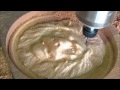 Entalhando Mogno na CNC 3D Metallab