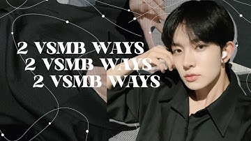 2 ways of vsmb | after effects tutorial