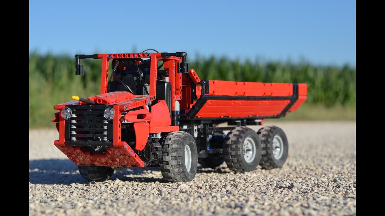 LEGO MOC LEGO Technic Articulated Dump Truck with Suspension by Technic-Dragon  | Rebrickable - Build with LEGO