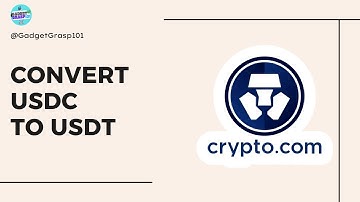 How to Convert USDC to USDT in Crypto.com