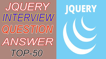 top 50 Jquery interview question and answer | Bilal EduInfo