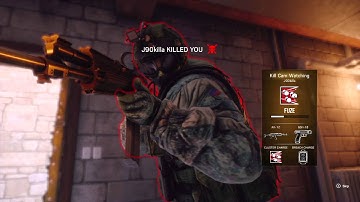 R6|Terrible Netcode #4,Killed graphically through wall?