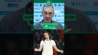 SARRI CRITICA LA LEGA: LE PAROLE POST PISA-LAZIO ❌️ #shorts