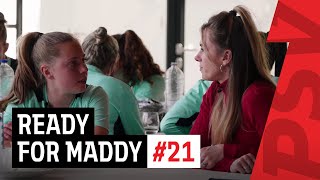 READY FOR MADDY #21: Een DAG in het leven van JANOU LEVELS, speelster van PSV Vrouwen 🙅‍♀️