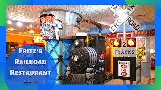 Kansas City's BEST Fritz's Railroad Restaurant - Crown Center