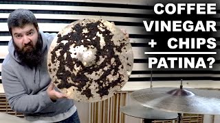 Testing the WEIRDEST way to Patina a Cymbal