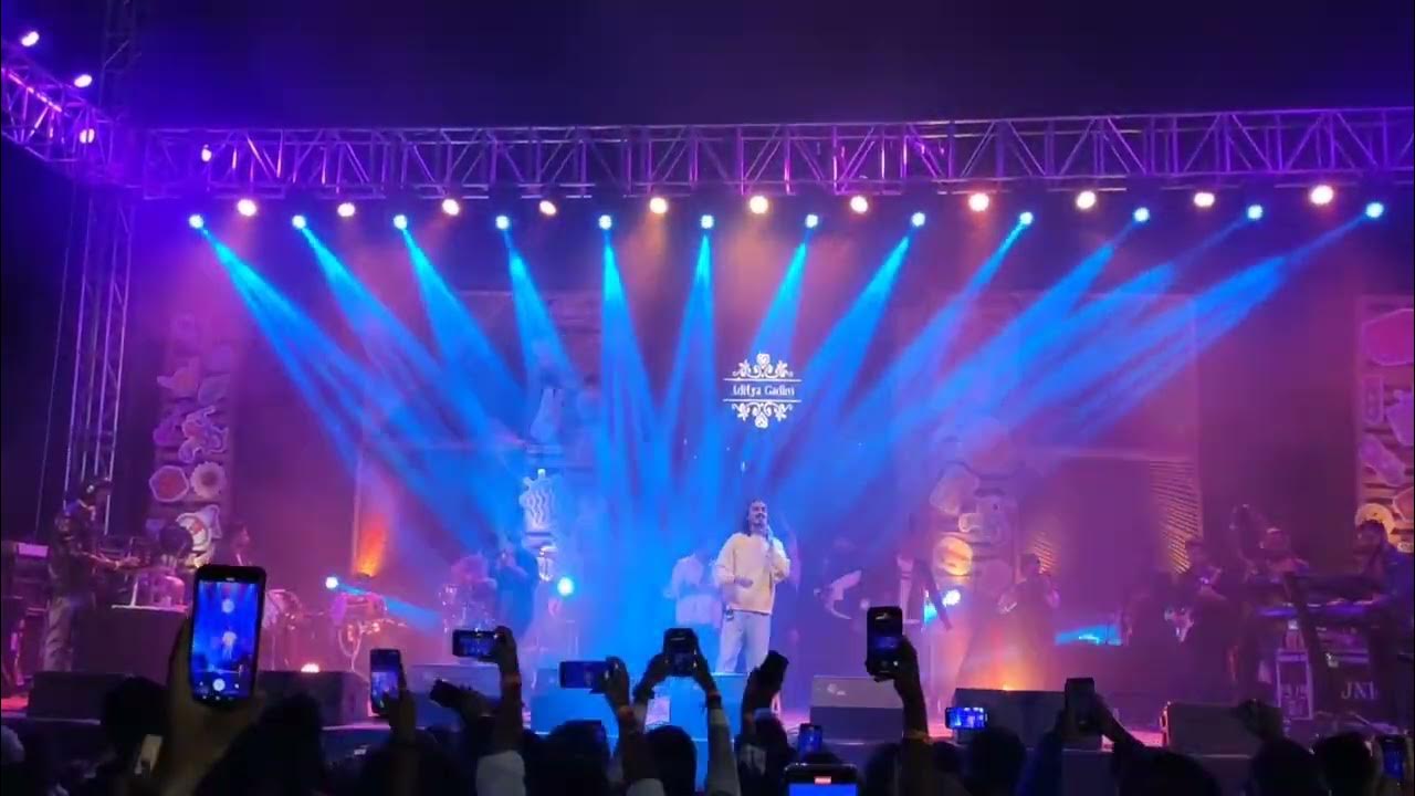 Aditya Gadhvi ️ Live Concert Ahmedabad Hungrito II AdityaGadhvi II