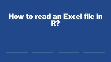 How to read an Excel file in R?