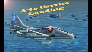 DCS: A-4E Skyhawk Carrier Landing tutorial