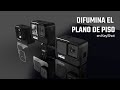 Difumina el plano de piso en KeyShot. Tutorial