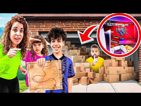 Papá CONSTRUYE una HABITACIÓN SECRETA para ESCONDERSE de la FAMILIA|4PLUSONE