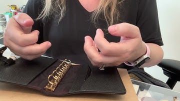 Chanel Agenda Rings Replacement