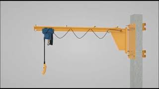 Jib Crane Installation: Wall Mounted Jib Crane, Floor Mounted Jib Cranes & Portable Jib Cranes