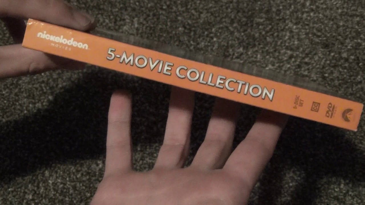 Nickelodeon 5Movie Collection Good Burger Harriet the Spy Clockstoppers Snow Day DVD Unboxing