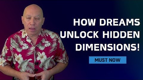 Bashar Channeling | UNEXPECTED TRUTH: Dreams Are the Key to Connecting to Multidimensional Space!